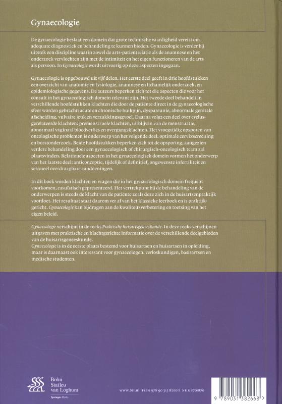 Achterkant van Gynaecologie