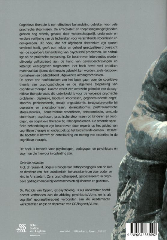 Achterkant van Cognitieve therapie