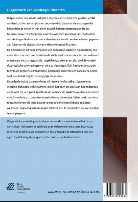 Achterkant van Diagnostiek van alledaagse klachten