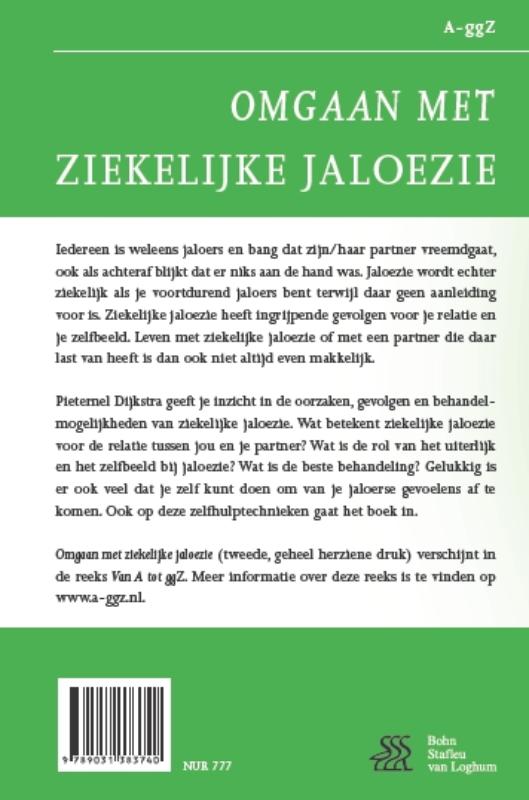 Achterkant van Omgaan met ziekelijke jaloezie