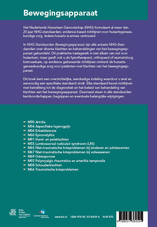 Achterkant van Bewegingsapparaat