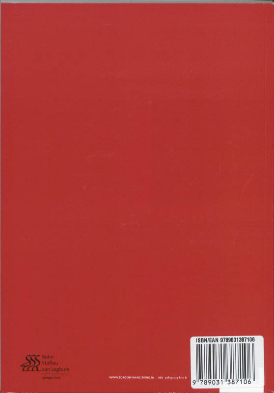 Achterkant van Zorg & Financiering nr. 9 - 2010