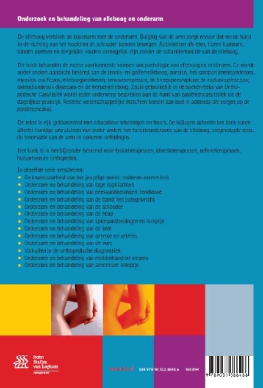 Achterkant van Onderzoek en behandeling van elleboog en onderarm