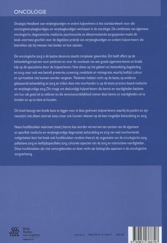 Achterkant van Oncologie