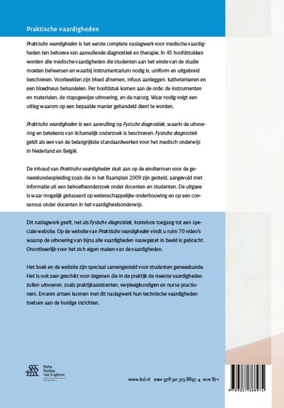 Achterkant van Praktische vaardigheden