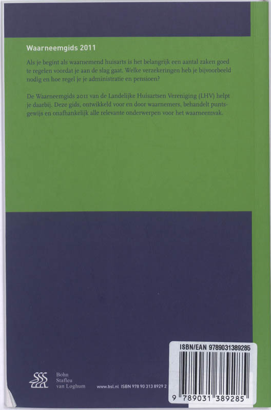Achterkant van 2011