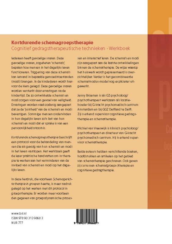 Achterkant van Werkboek