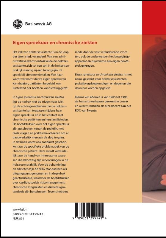 Achterkant van Eigen spreekuur en chronische ziekten