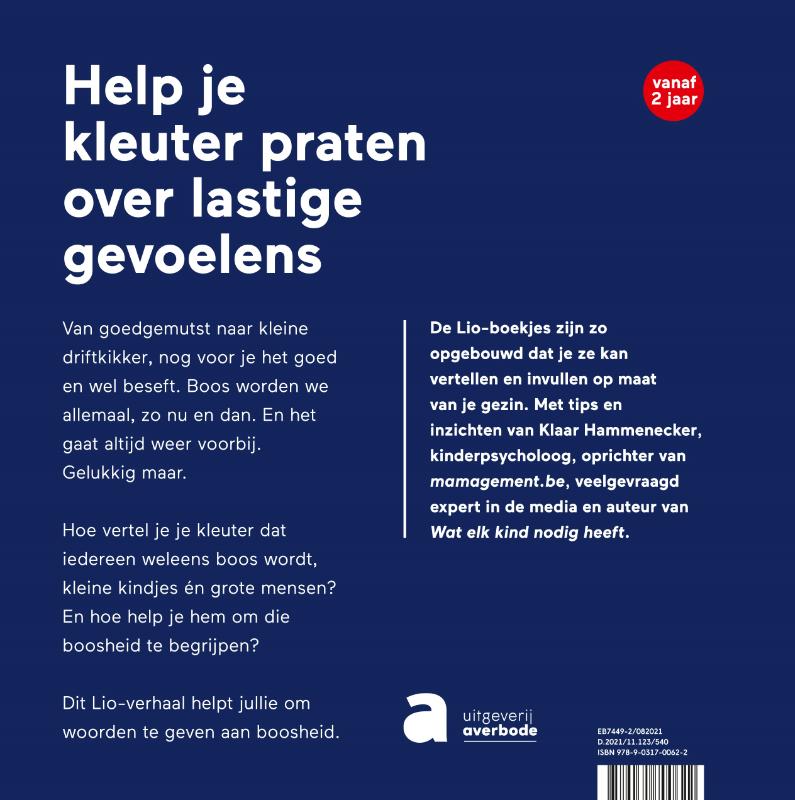 Achterkant van Lio is boos!