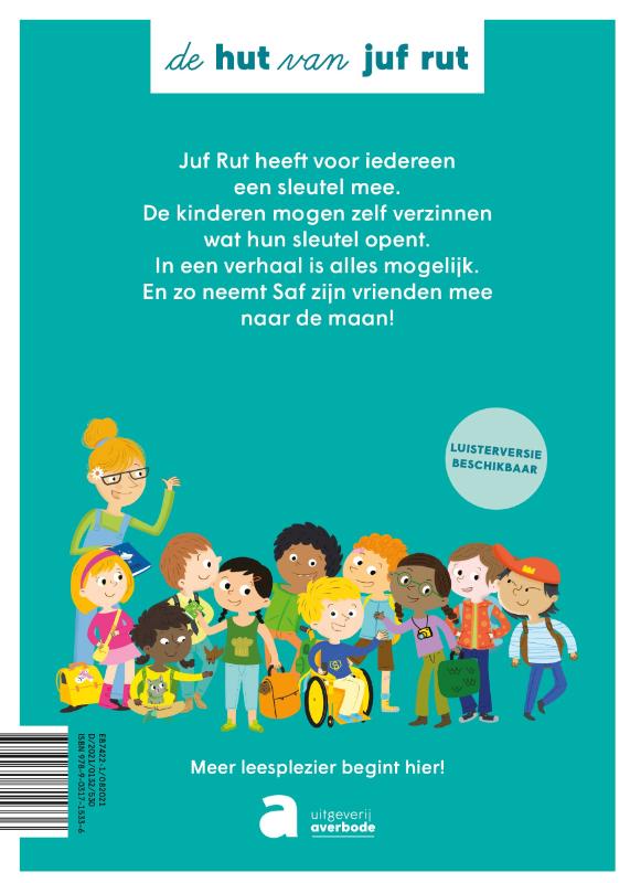 Achterkant van de hut van juf rut: naar de maan