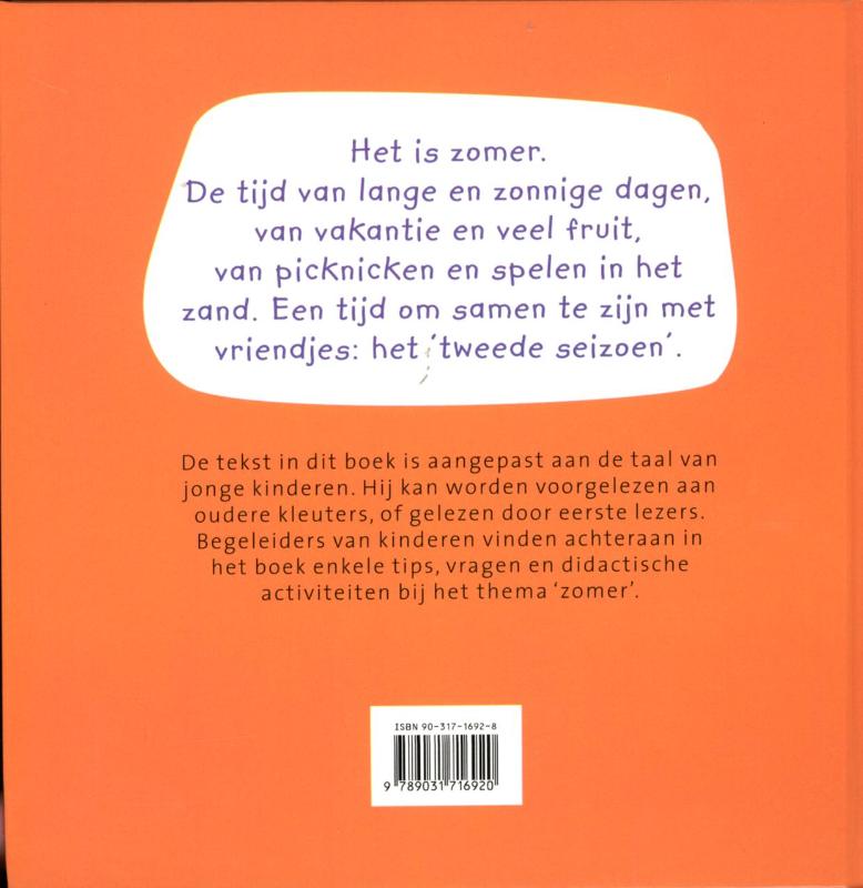 Achterkant van De zomer