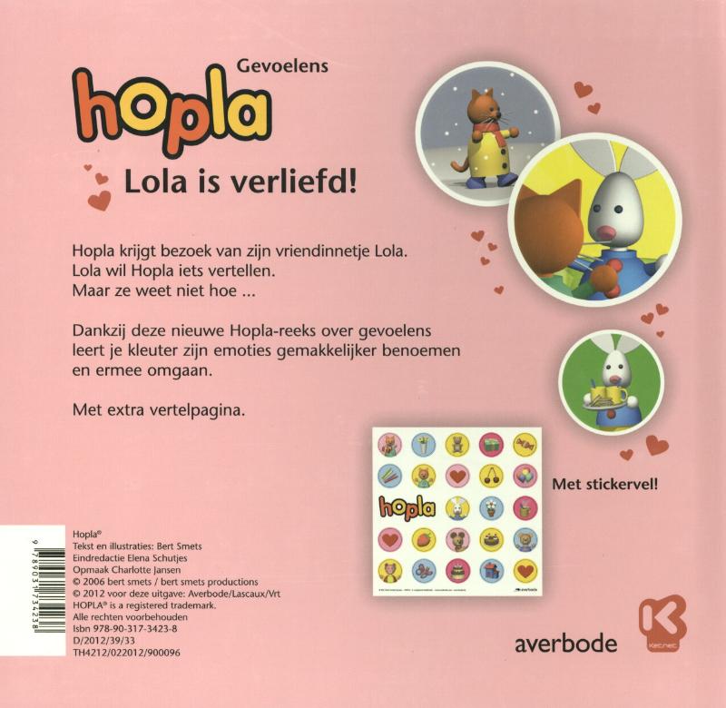 Achterkant van Lola is verliefd