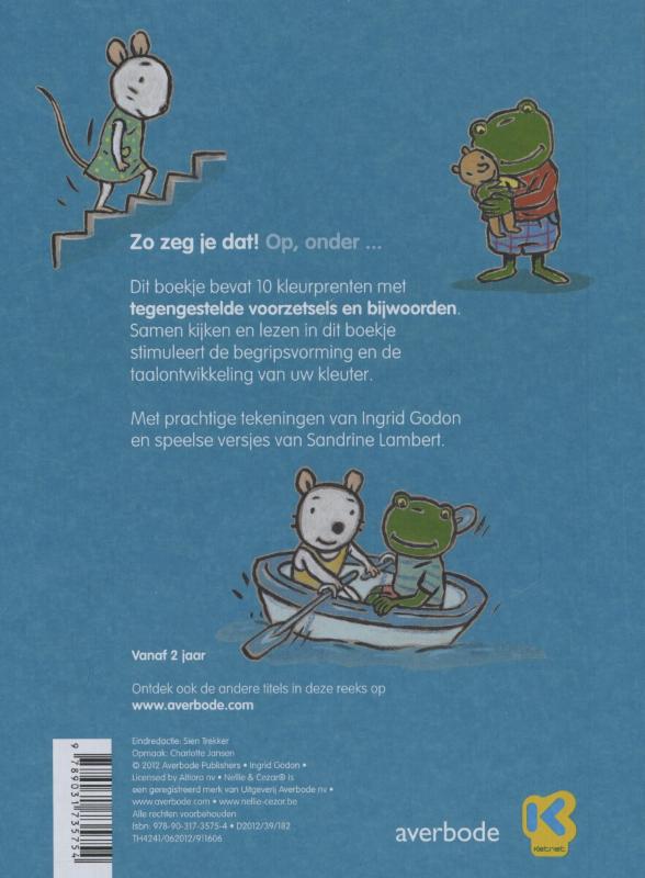Achterkant van Nellie en Cezar