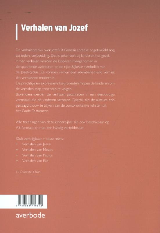 Achterkant van Verhalen van Jozef