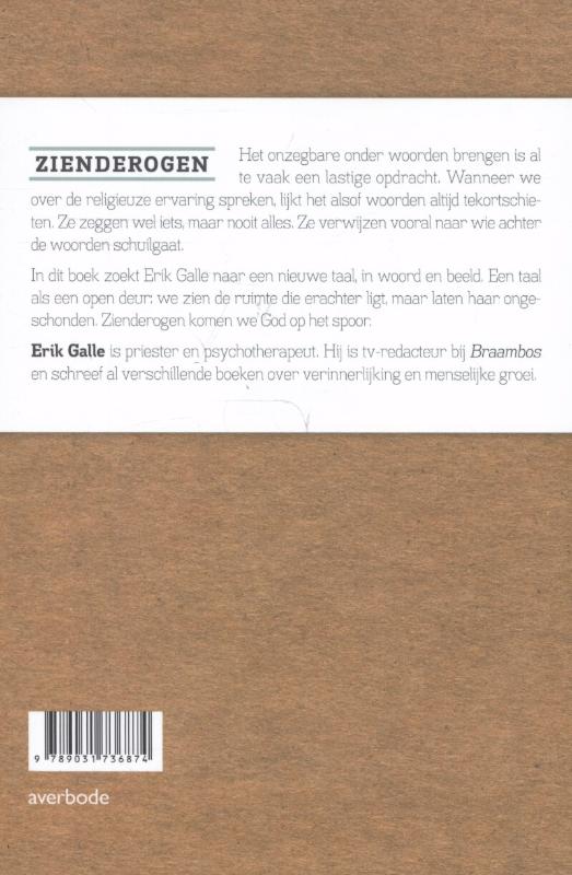 Achterkant van Zienderogen
