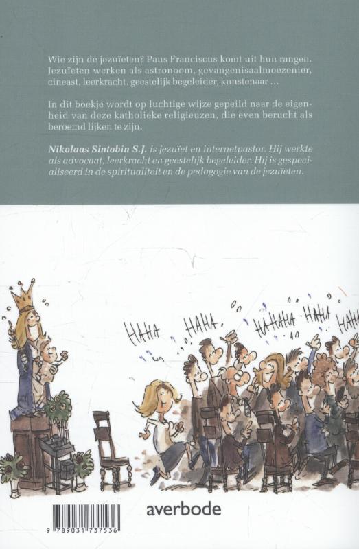 Achterkant van Jezuieten grappen