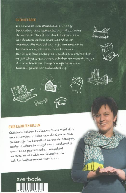 Achterkant van Klaar voor de wereld?!