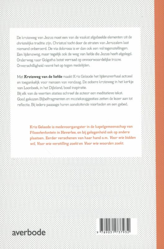 Achterkant van Kruisweg van de liefde