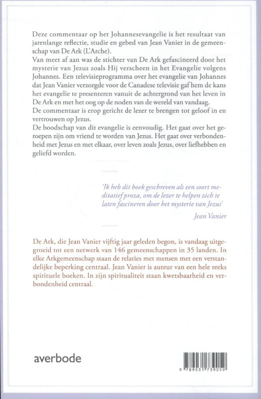 Achterkant van Het mysterie van Jezus in het Johannesevangelie