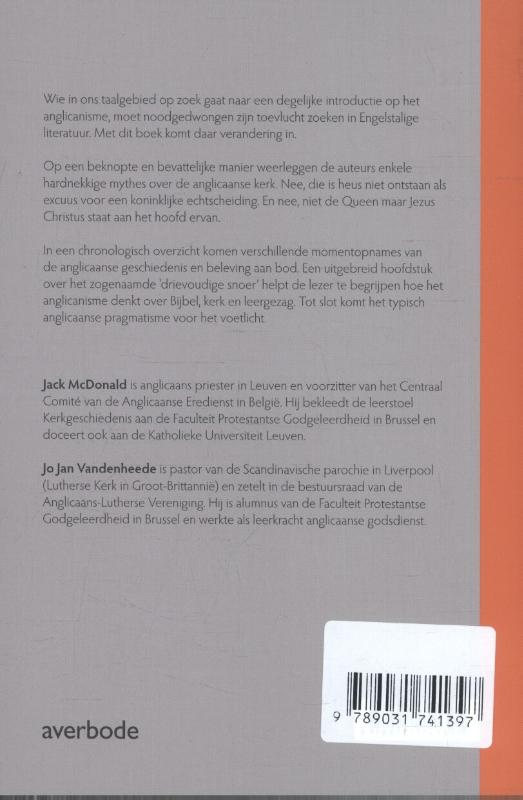 Achterkant van De Anglicaanse kerk