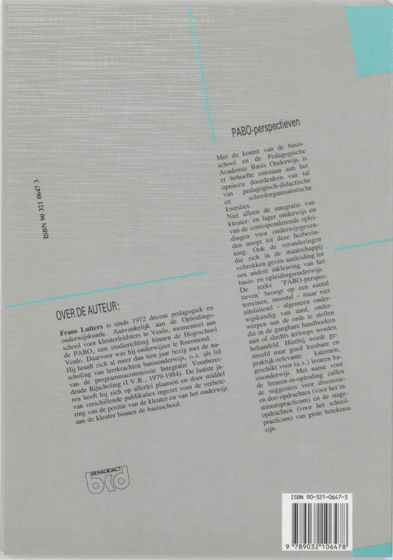 Achterkant van De werkles