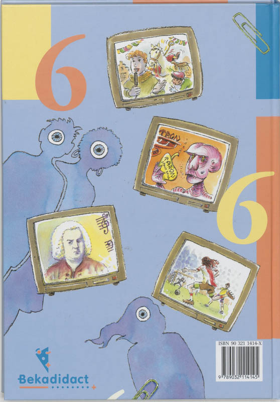 Achterkant van Themapakket taalleesboek