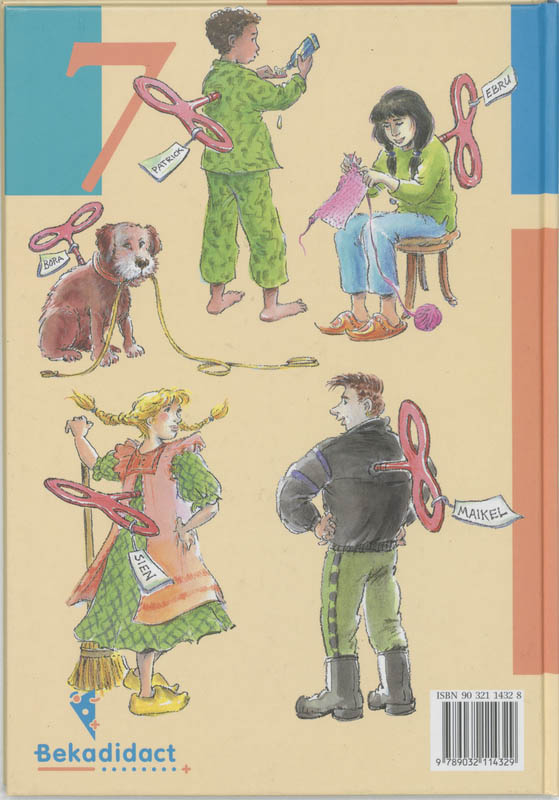 Achterkant van Themapakket taalleesboek