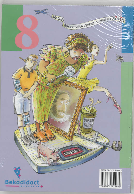 Achterkant van Schateiland werkboek
