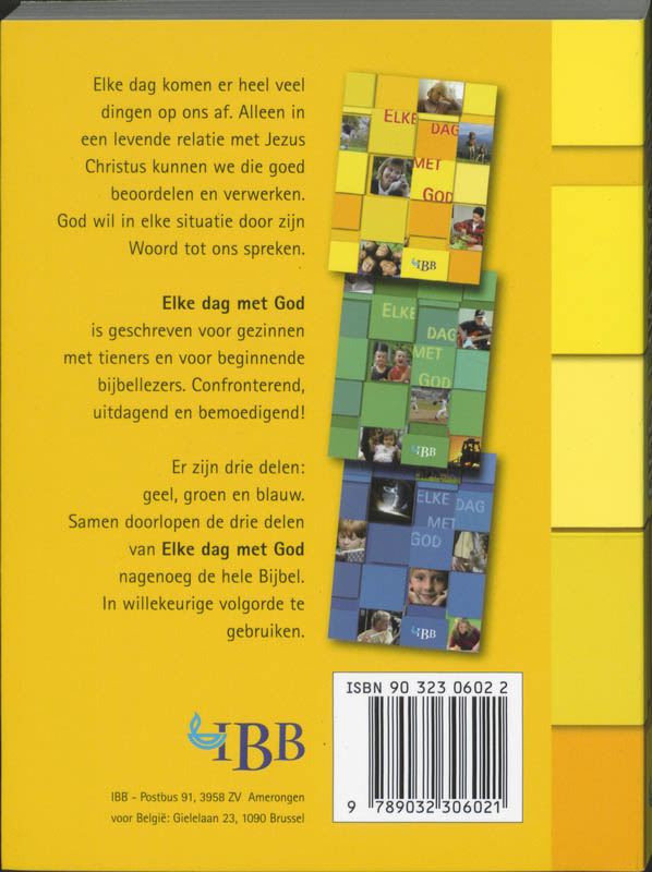 Achterkant van 2 geel
