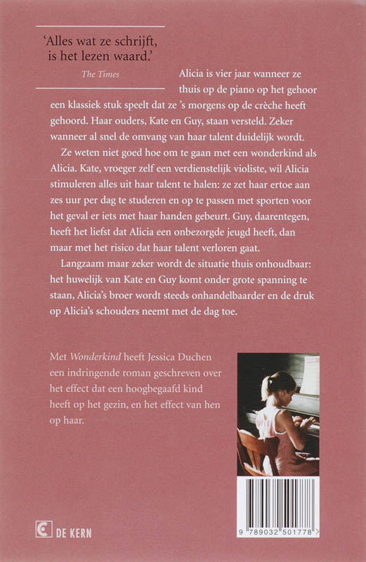 Achterkant van Wonderkind