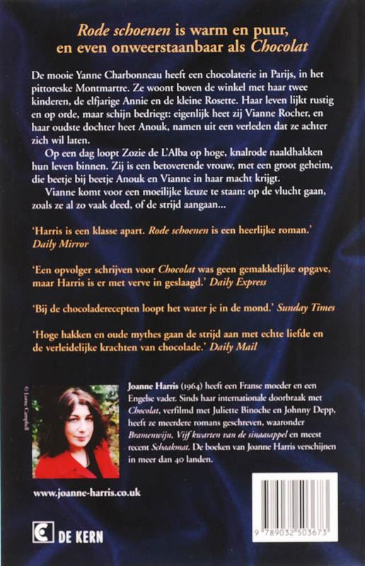 Achterkant van Rode schoenen