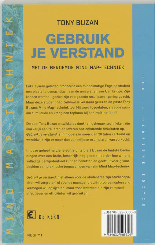 Achterkant van Gebruik je verstand