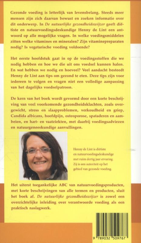 Achterkant van De natuurlijke gezondheidswijzer
