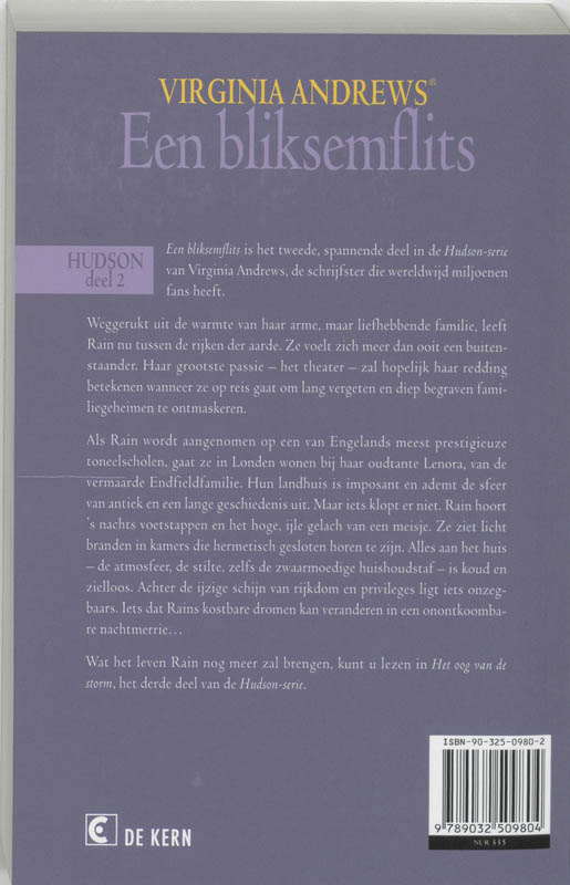 Achterkant van 2 Een bliksemflits