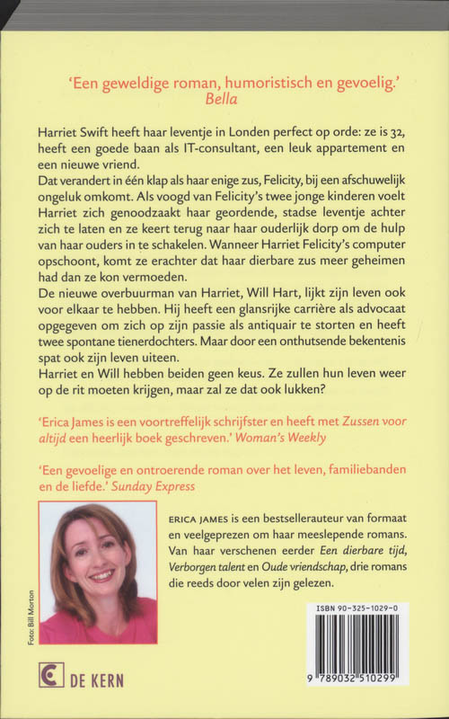 Achterkant van Zussen voor altijd