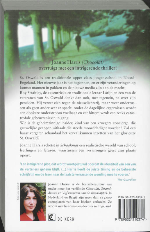 Achterkant van Schaakmat