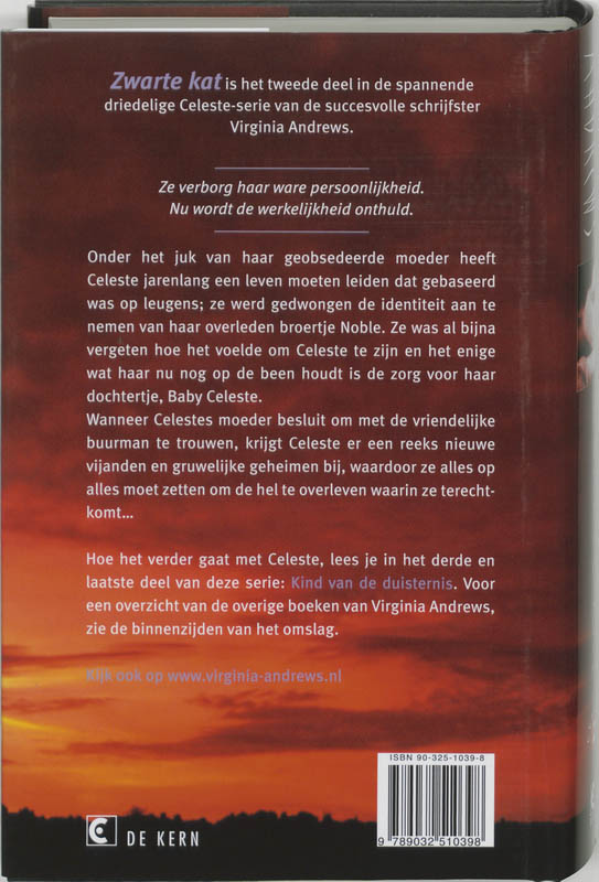 Achterkant van Zwarte kat