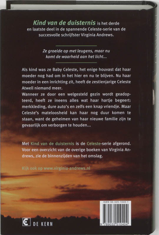 Achterkant van Kind van de duisternis