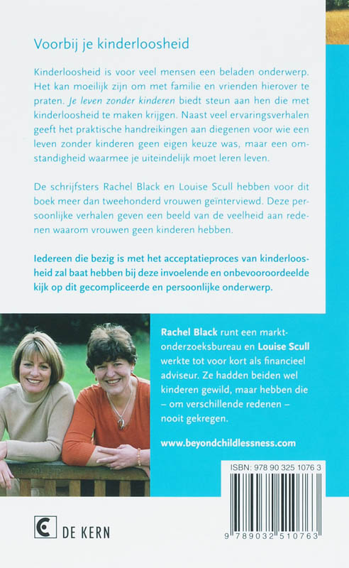 Achterkant van Je leven zonder kinderen