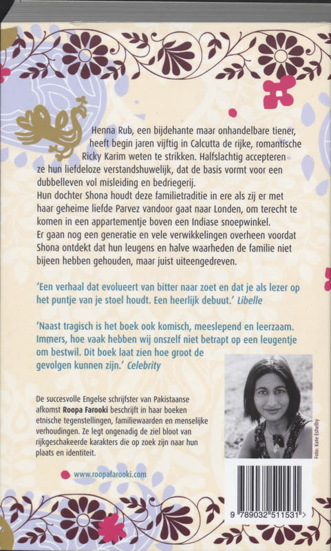 Achterkant van Bitterzoet (goedkope ed.)