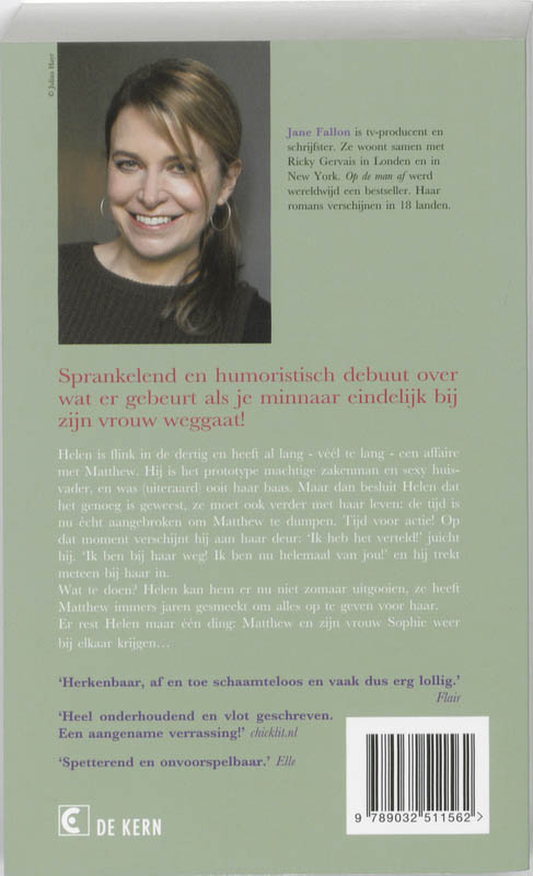 Achterkant van Op de man af