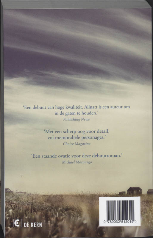 Achterkant van De stilte van de rivier