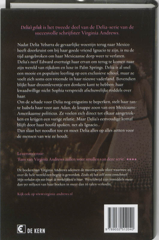 Achterkant van Delia's geluk
