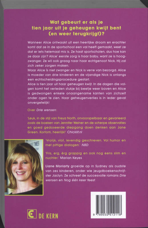 Achterkant van Onvergetelijk!