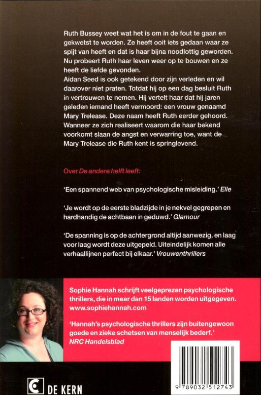 Achterkant van De andere helft leeft