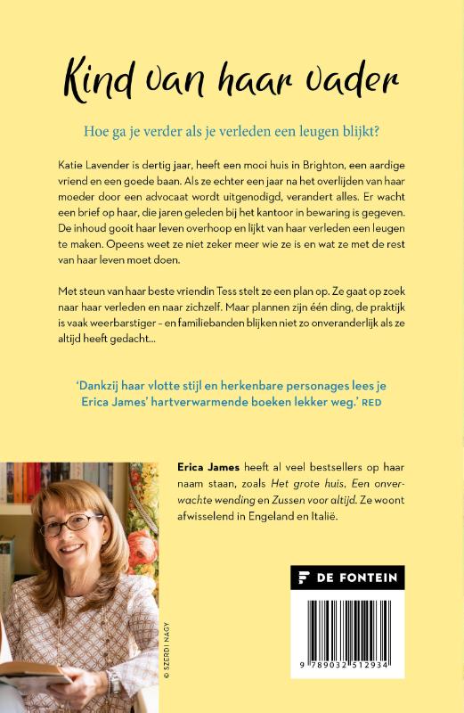 Achterkant van Kind van haar vader