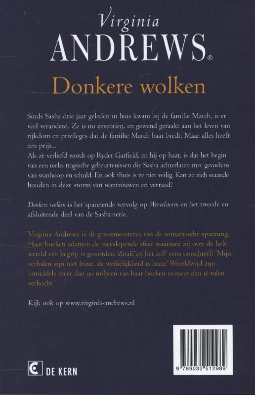 Achterkant van Donkere wolken