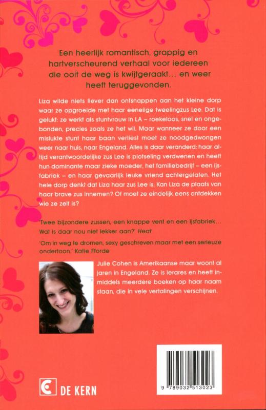 Achterkant van De stunt van haar leven