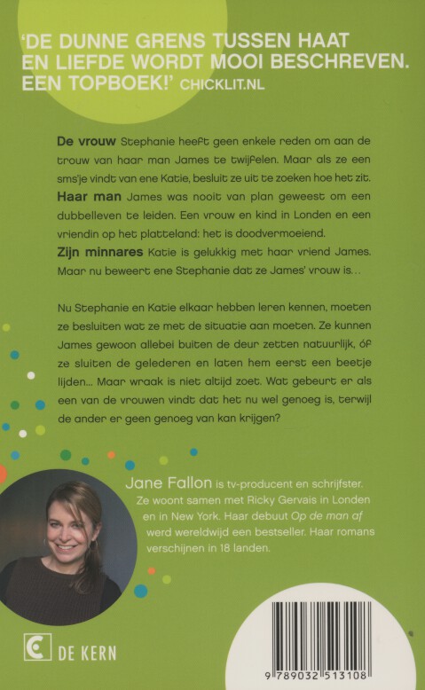 Achterkant van Krijg je wel