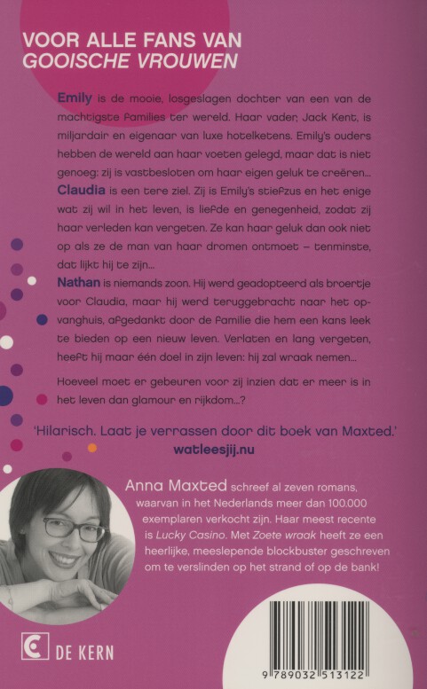 Achterkant van Zoete wraak